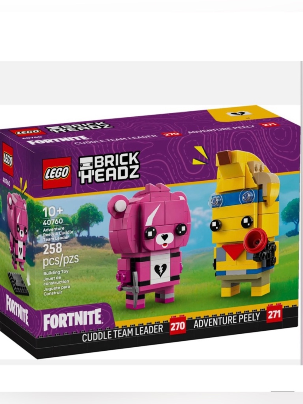 LEGO BrickHeadz Adventure Peely & Cuddle Team Leader (40760) New In Box / Sealed